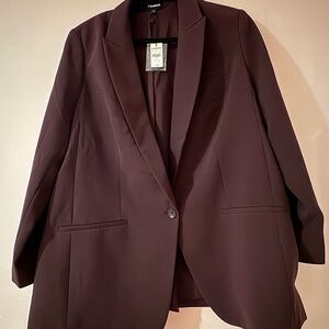 Express Deep Purple Women's Blazer